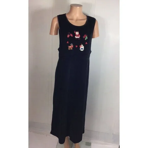 Erika Dresses Erika Velvet Christmas Dress Romper Womens